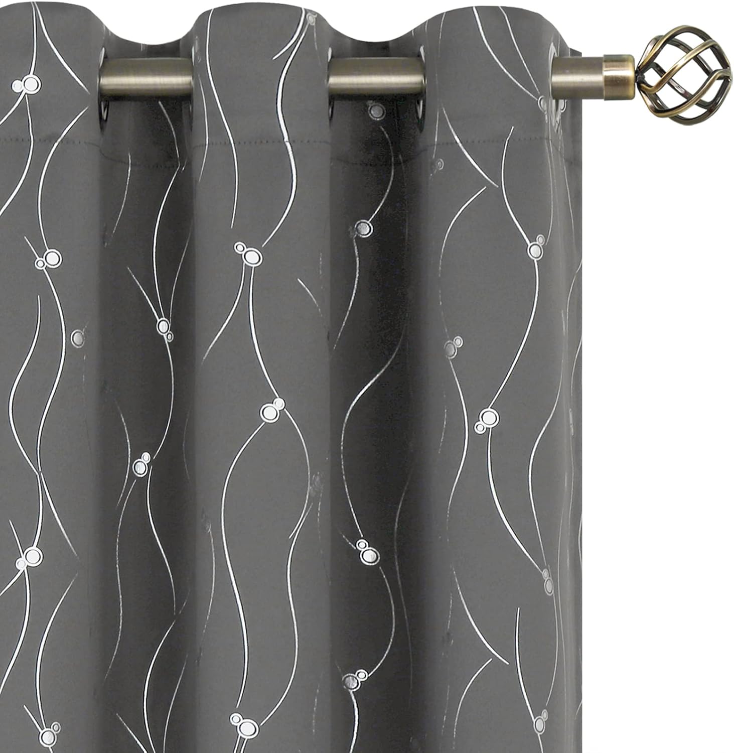 BGment Short Blackout Curtains 54 inch Length for Small Windows