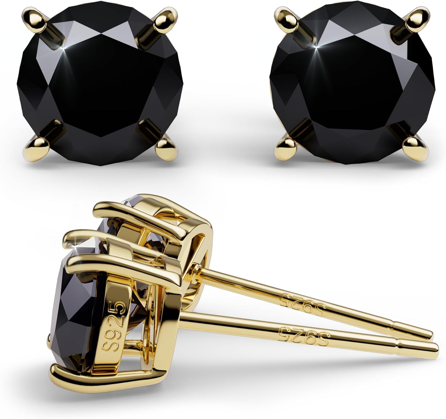 Moissanite Earrings for Women - Stunning 0.1 Ct to 1 Ct Options