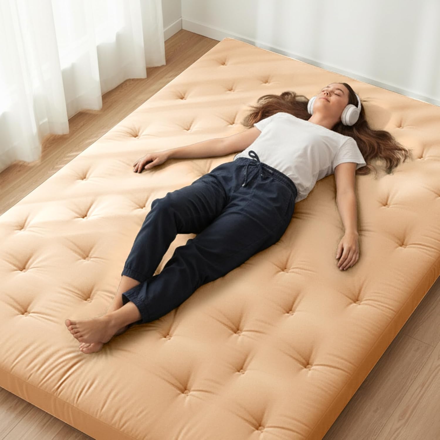 ZonLi Japanese Floor Futon Mattress for Comfortable Sleep