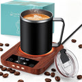 Coffee Mug Warmer & Mug Set for Desk - Fast Heating Coffee Heater