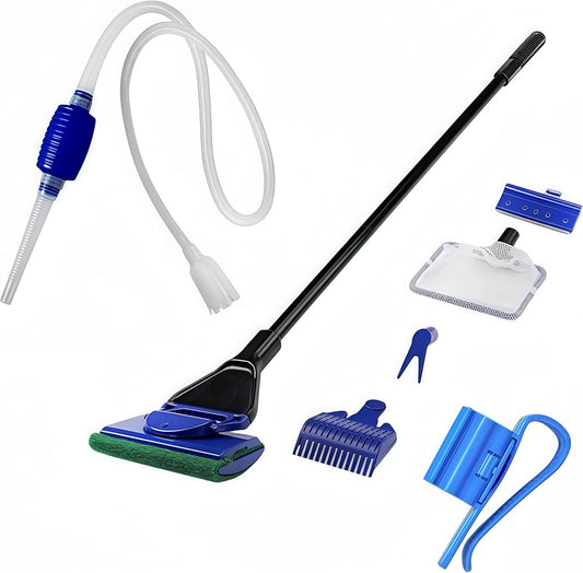 5-in-1 Aquarium Cleaning Kit - Easy Fish Tank Maintenance