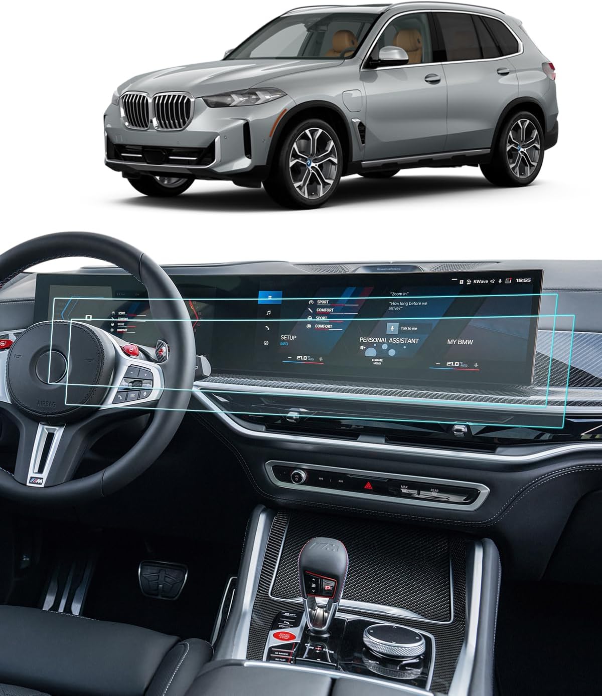 2025 BMW Screen Protector for X3, 3 Series, 4 Series, and More