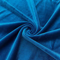 Stretch Velvet Fabric 58/60 in Wide 10 Yard Teal Green - Drapes Nicely