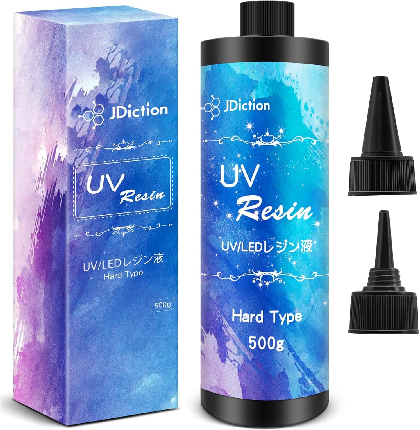 JDiction UV Resin 500g for Jewelry Making and DIY Crafts