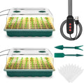 Seed Starter Tray with Grow Light - 96-Cell Seedling Kit
