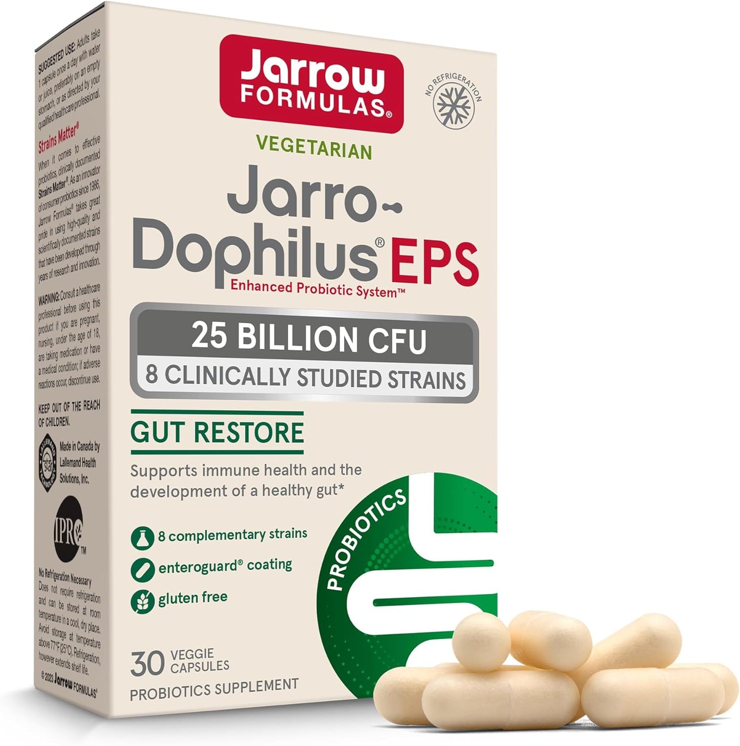 Jarrow Formulas Probiotics for Women and Men Digestive Health