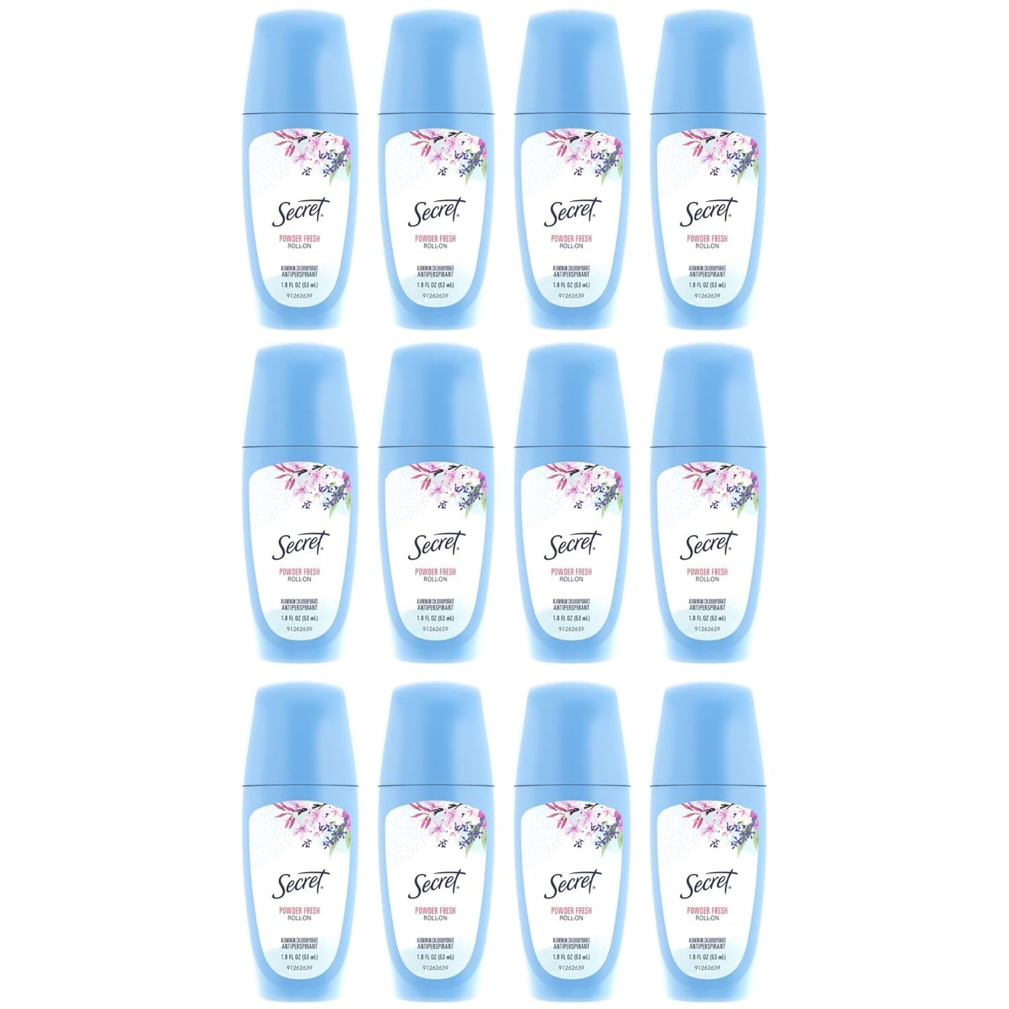 Secret Roll-On Antiperspirant for Women with 24hr Protection