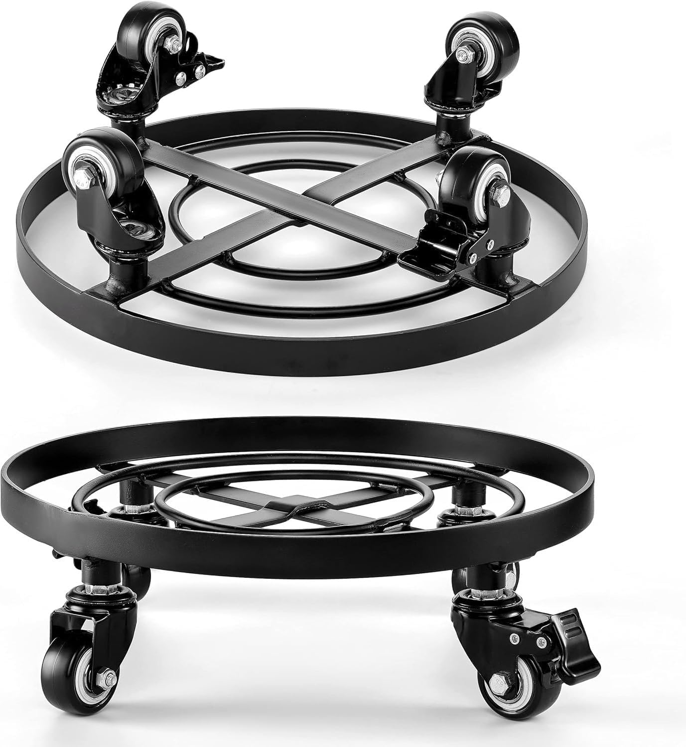 IDZO 2 Pack Heavy Duty Trolley Plant Caddy for Easy Mobility