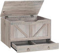 HOOBRO Storage Chest 29.5 in Toy Chest with Drawer - Sturdy Storage