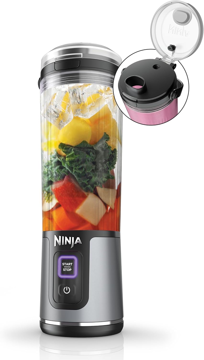 Portable Ninja Blender - Cordless & USB Rechargeable