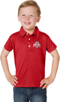 Toddler Boys NCAA Polo Shirt 2T-5T - Soft Polyester Team Gear