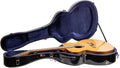 Crossrock Deluxe Fiberglass Case for Super Jumbo Guitar - Travel Ready