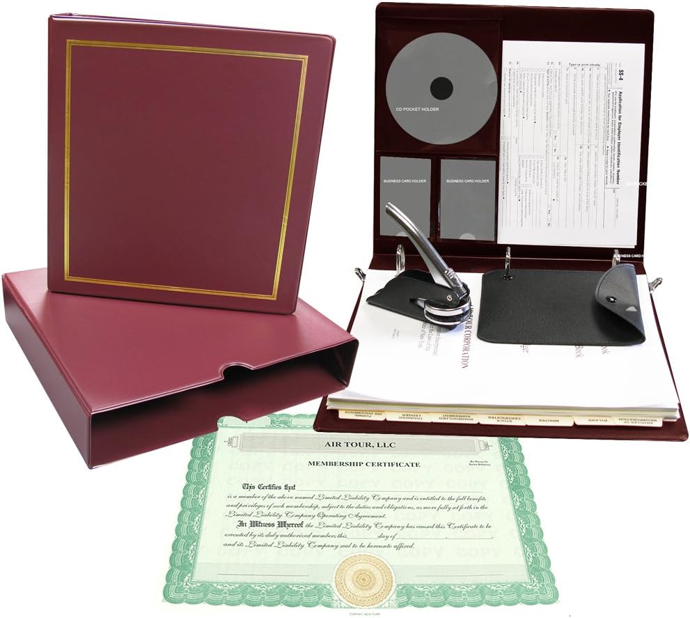 Corpkit Customized Thriftkit Corporate Kit for LLCs and Corps