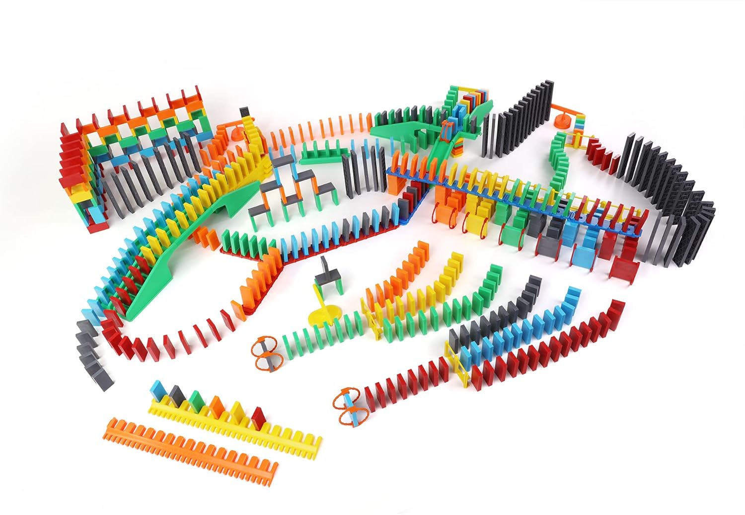 Bulk Dominoes Pro-Domino Kit for STEM Fun and Family Games