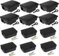 12Pack KeyRequired Rat Bait Stations & Mouse Bait Stations - Lockable