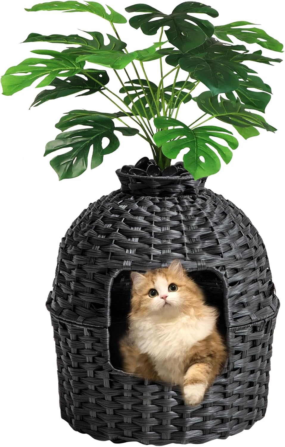 Cat Litter Box Plant Furniture Enclosure for Stylish Homes