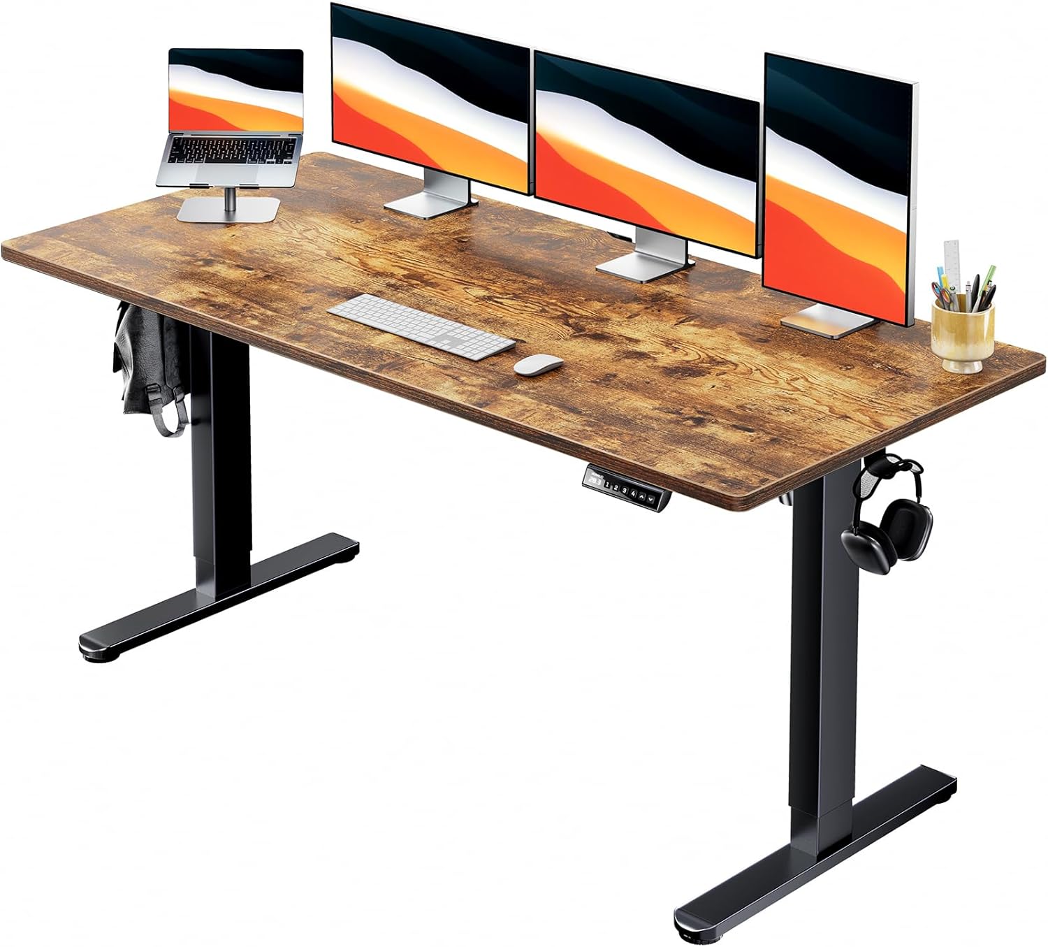 HUANUO Electric Standing Desk with Adjustable Height Features