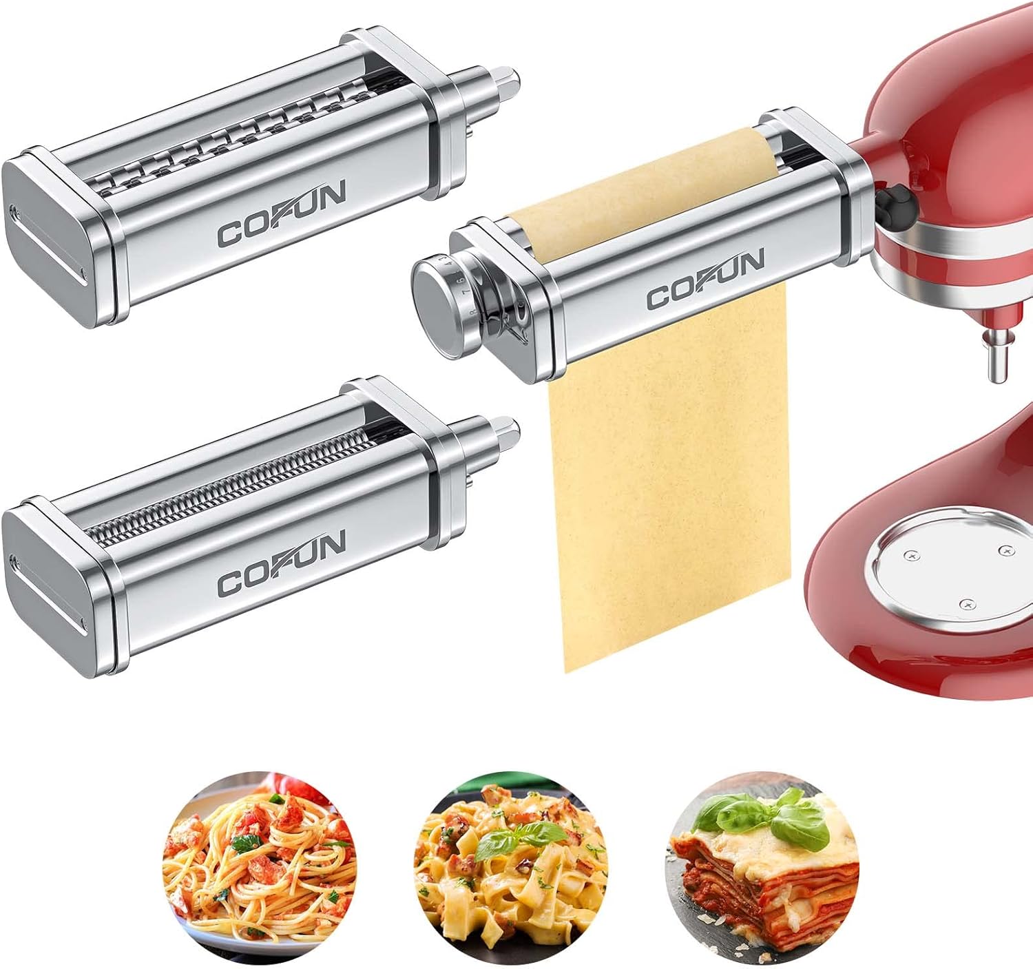 Cofun Pasta Attachment Kit: Authentic Homemade Pasta