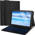 Case with Keyboard for Fire HD 8 & 8 Plus (2024) - Detachable Backlit