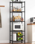 Storage Shelves 5 Tier Shelf Organizer - Heavy Duty Garage Unit
