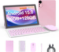 Tablet 10.1in Android 15.0 Tablet with Keyboard and Stylus - Portable