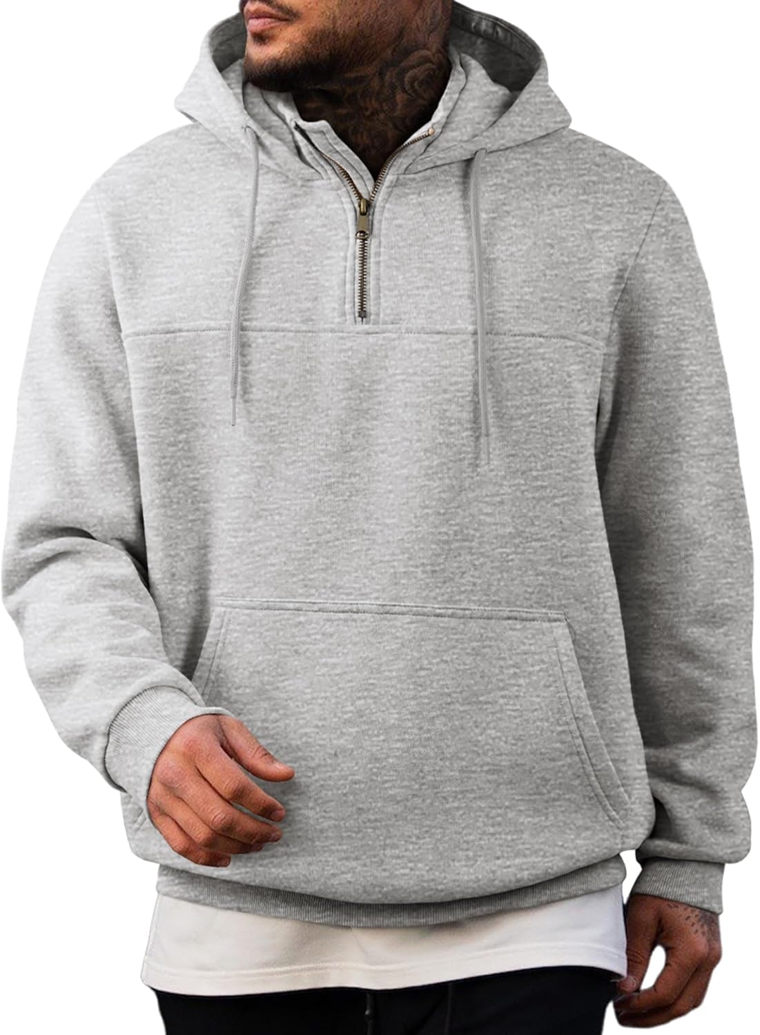 JMIERR Mens Casual Cotton Hoodies for Stylish Everyday Wear