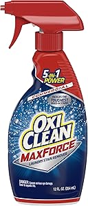 OxiClean Max Force Stain Remover Spray for Tough Stains