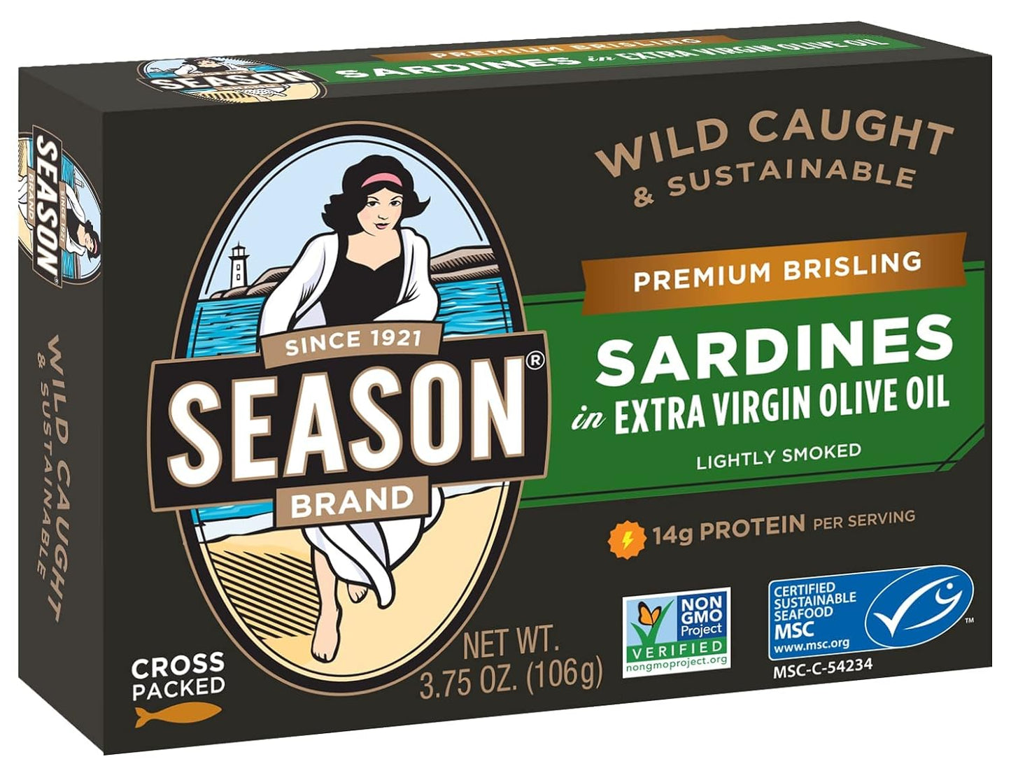 Brisling Sardines in Extra Virgin Olive Oil - Nutrient Dense Snack