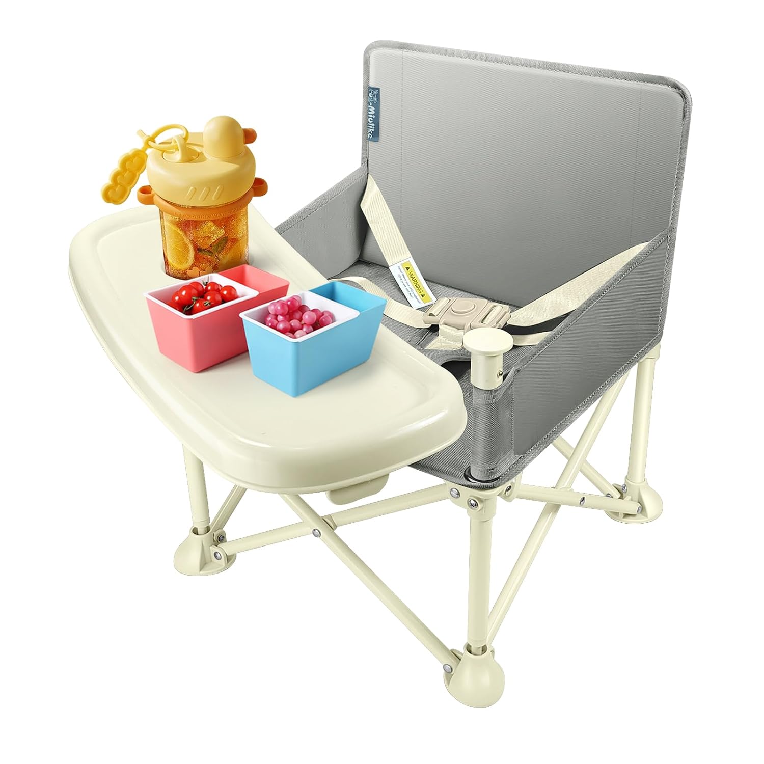 Q-MIULIKE Portable Booster Chair for Toddlers - Stylish & Safe