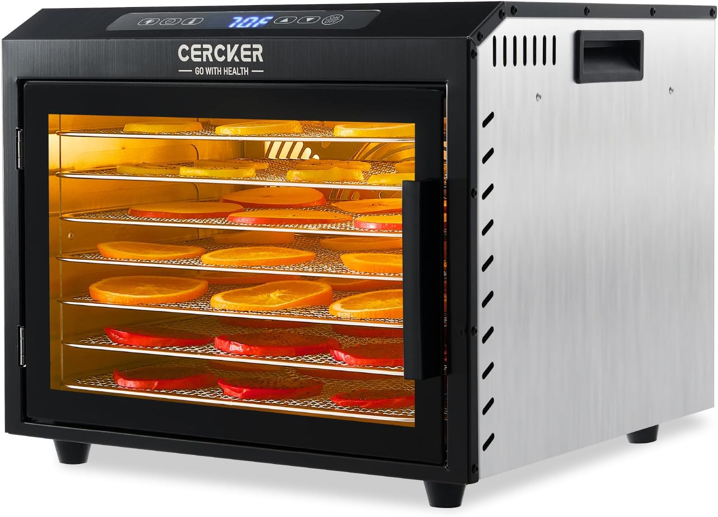 7 Tray Food Dehydrator for Fruits, Jerky, Veggies, and More