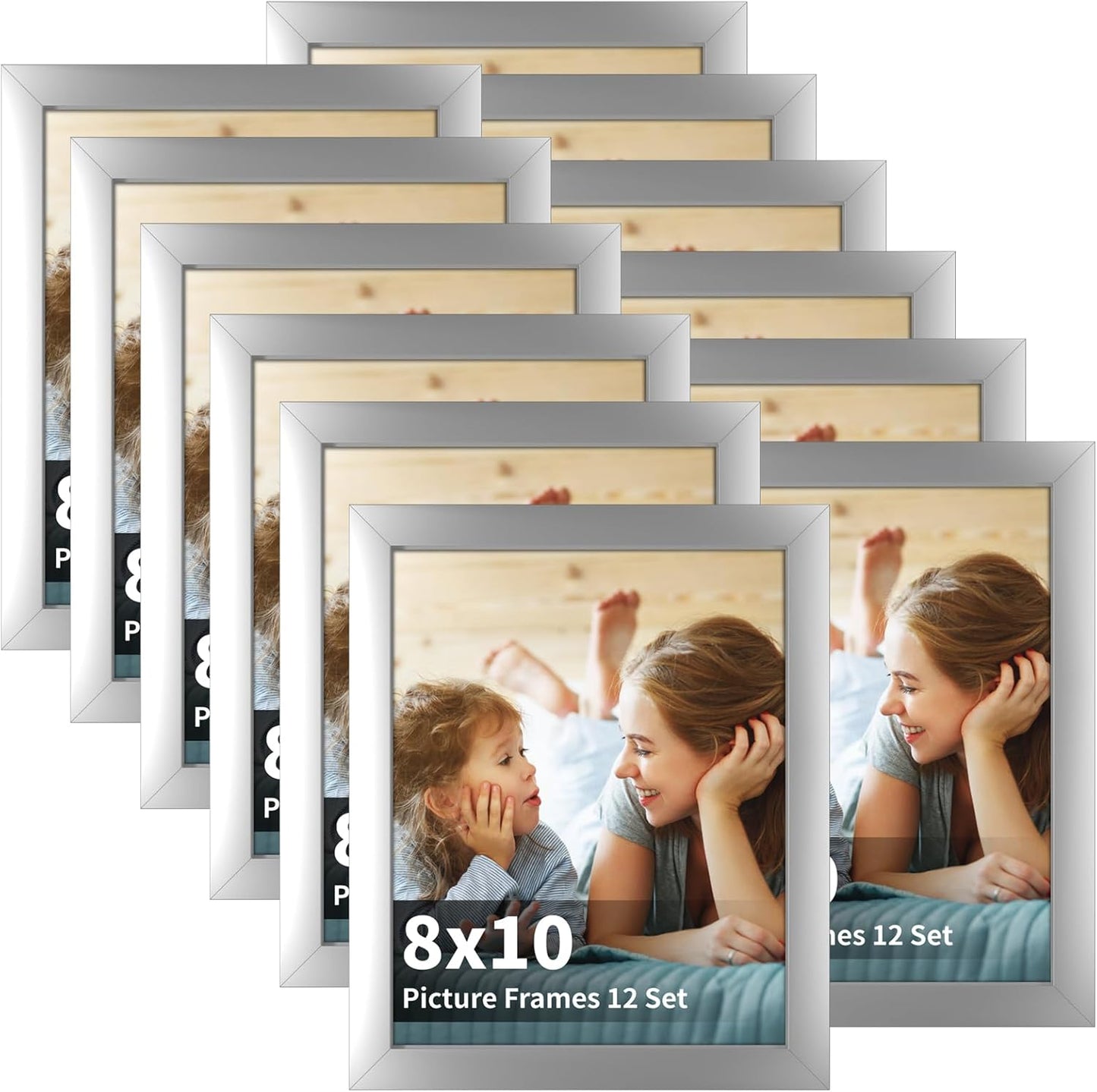 EYMPEU 8x10 Picture Frames Set of 12 for Stylish Displays