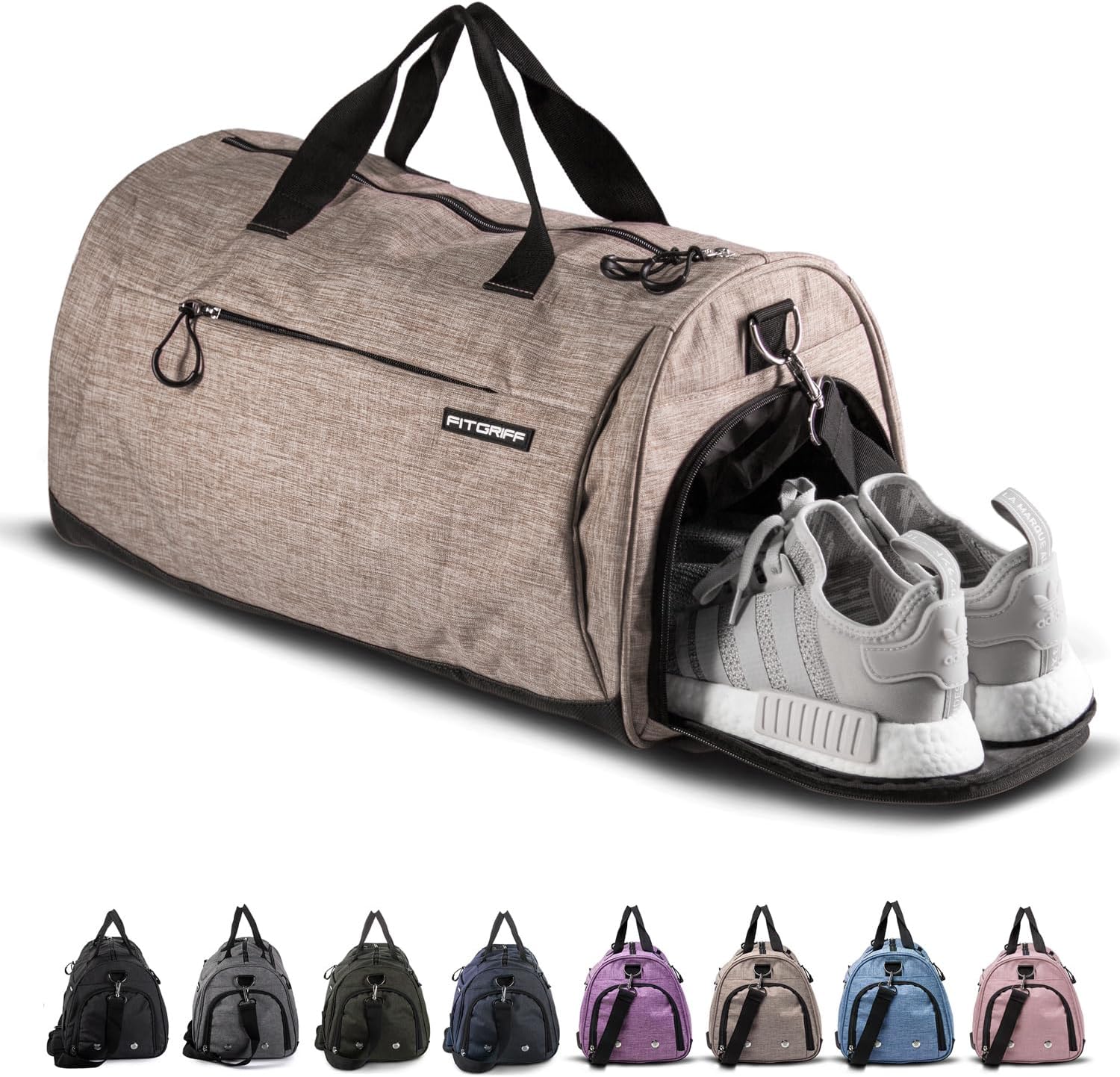 Fitgriff Gym Bag for Men & Women - Perfect for Travel & Sports