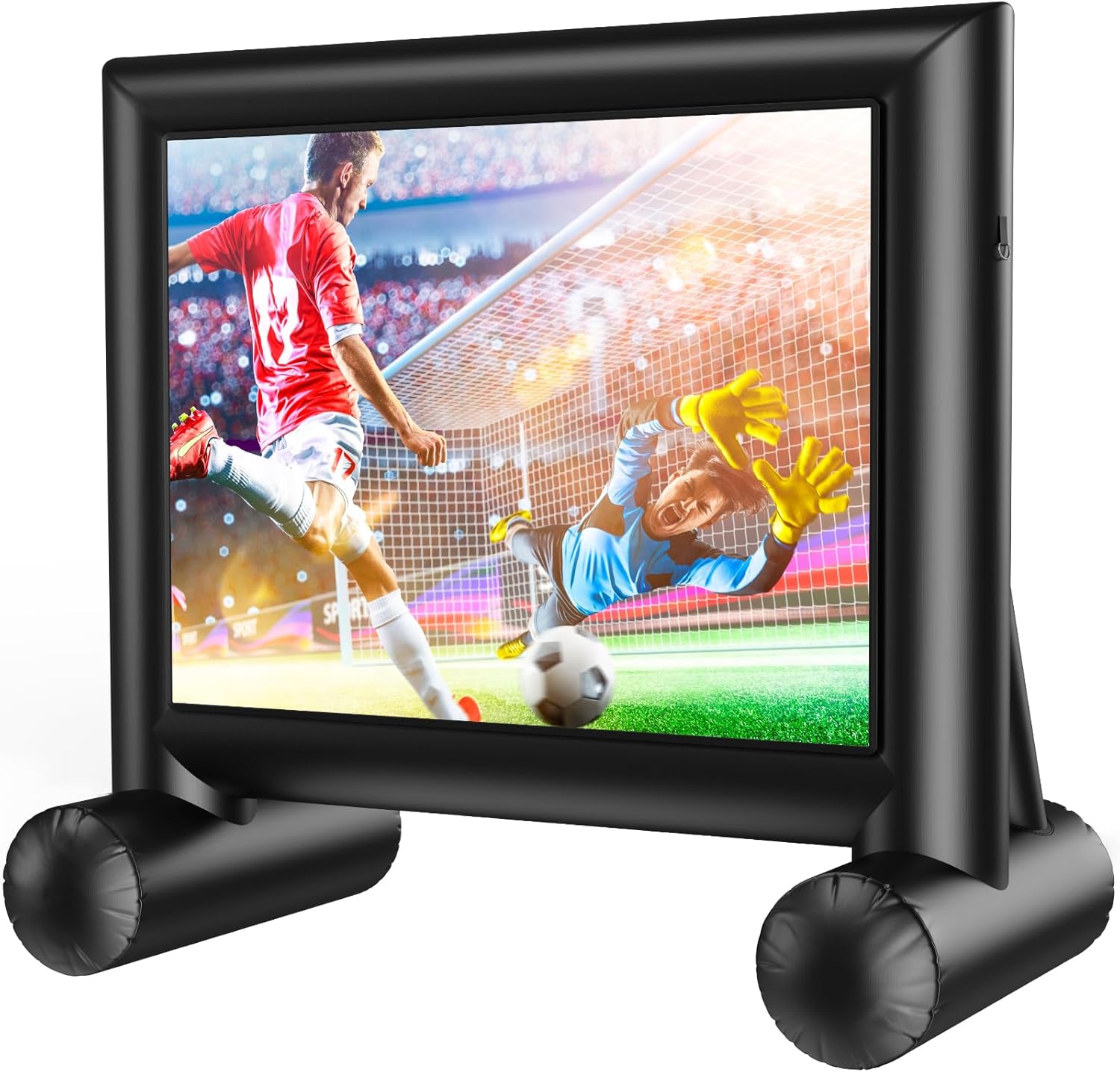 16ft Inflatable Movie Screen: Fast & Low-Noise Air for Ultimate Home Theater