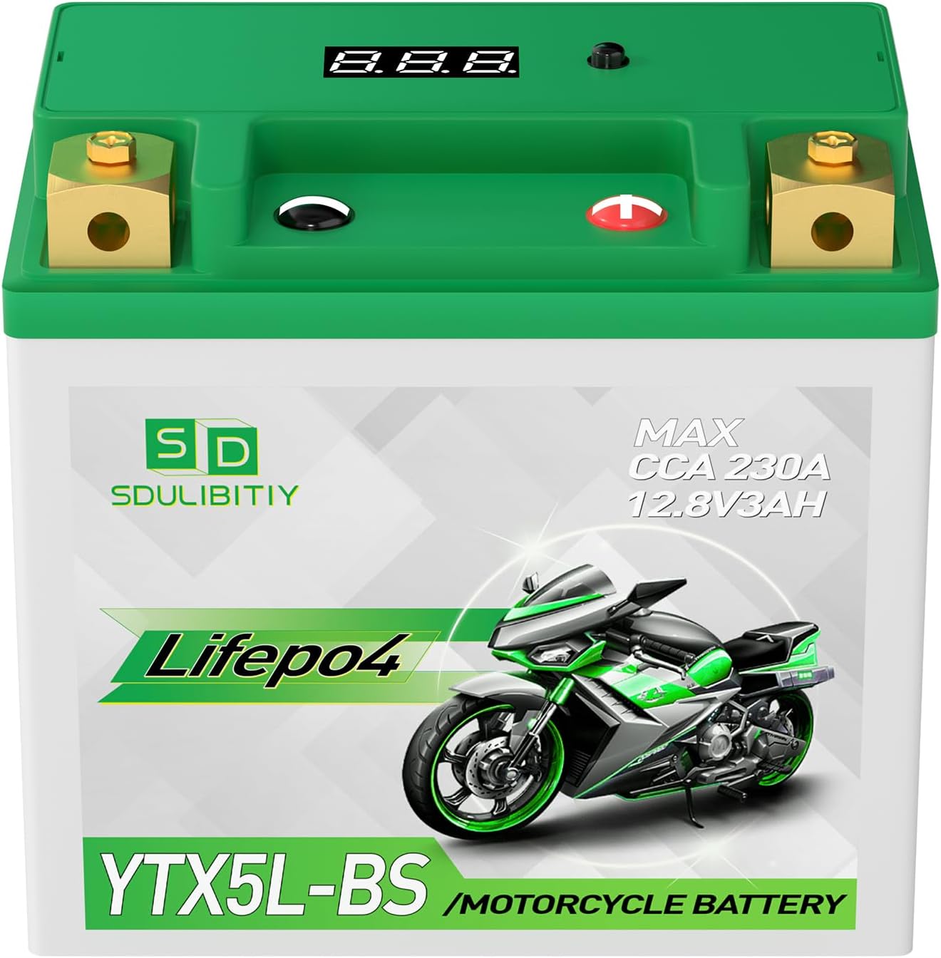 High Performance Lithium Motorcycle Battery for Power Sports