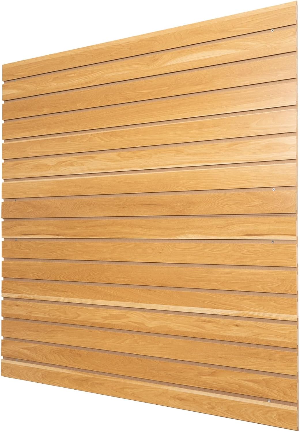 MDF Slat Wall Paneling for Retail Display and Garage Organizer