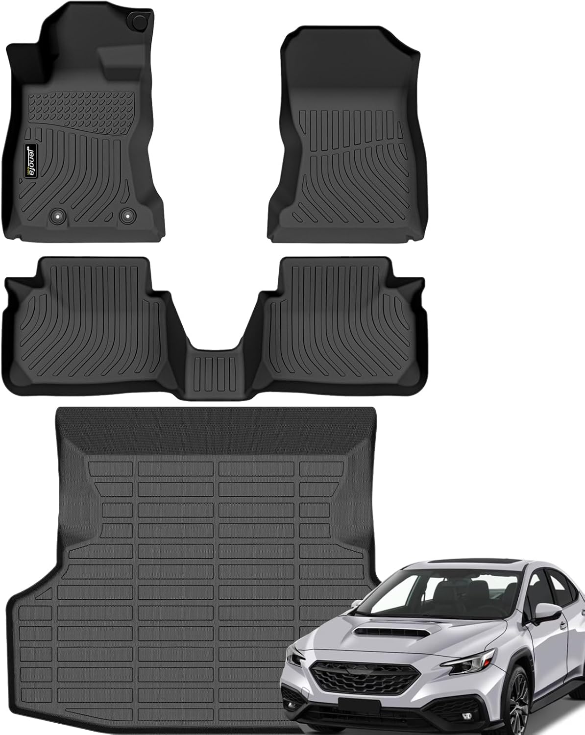 Custom Fit All Weather Floor Mats for Subaru WRX 2022-2025