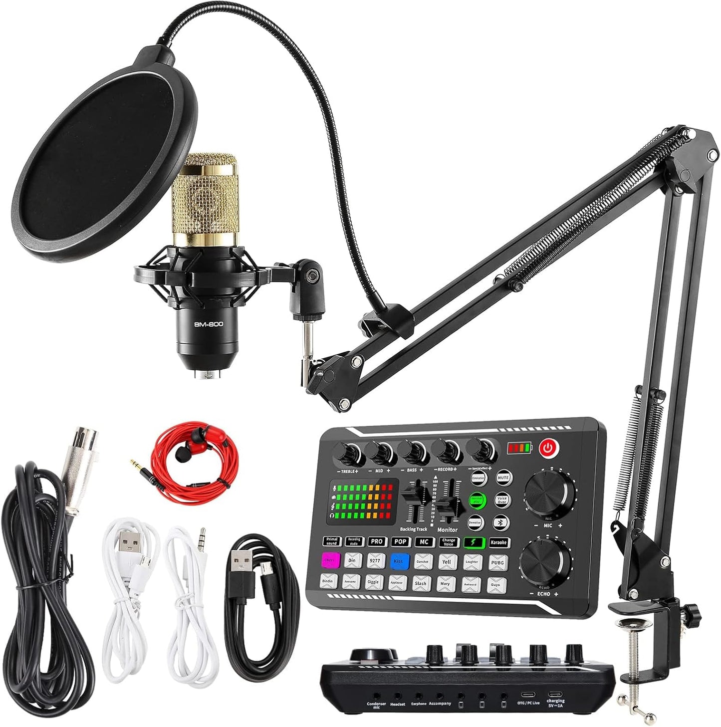 Professional Podcast Microphone Bundle for Quality Recording