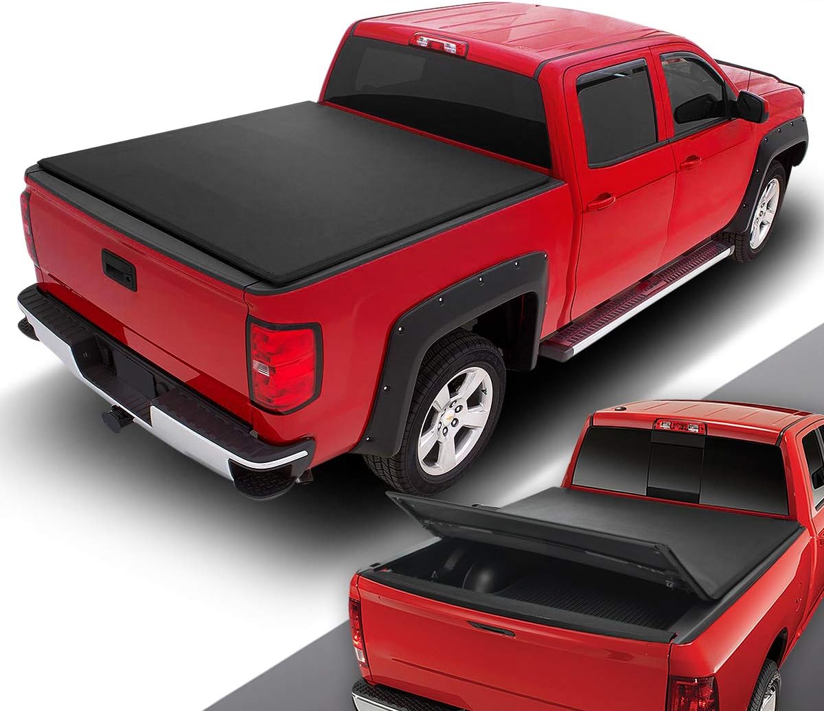 Soft Tri-Fold Tonneau Cover for 94-04 S10 / Sonoma 6ft Bed