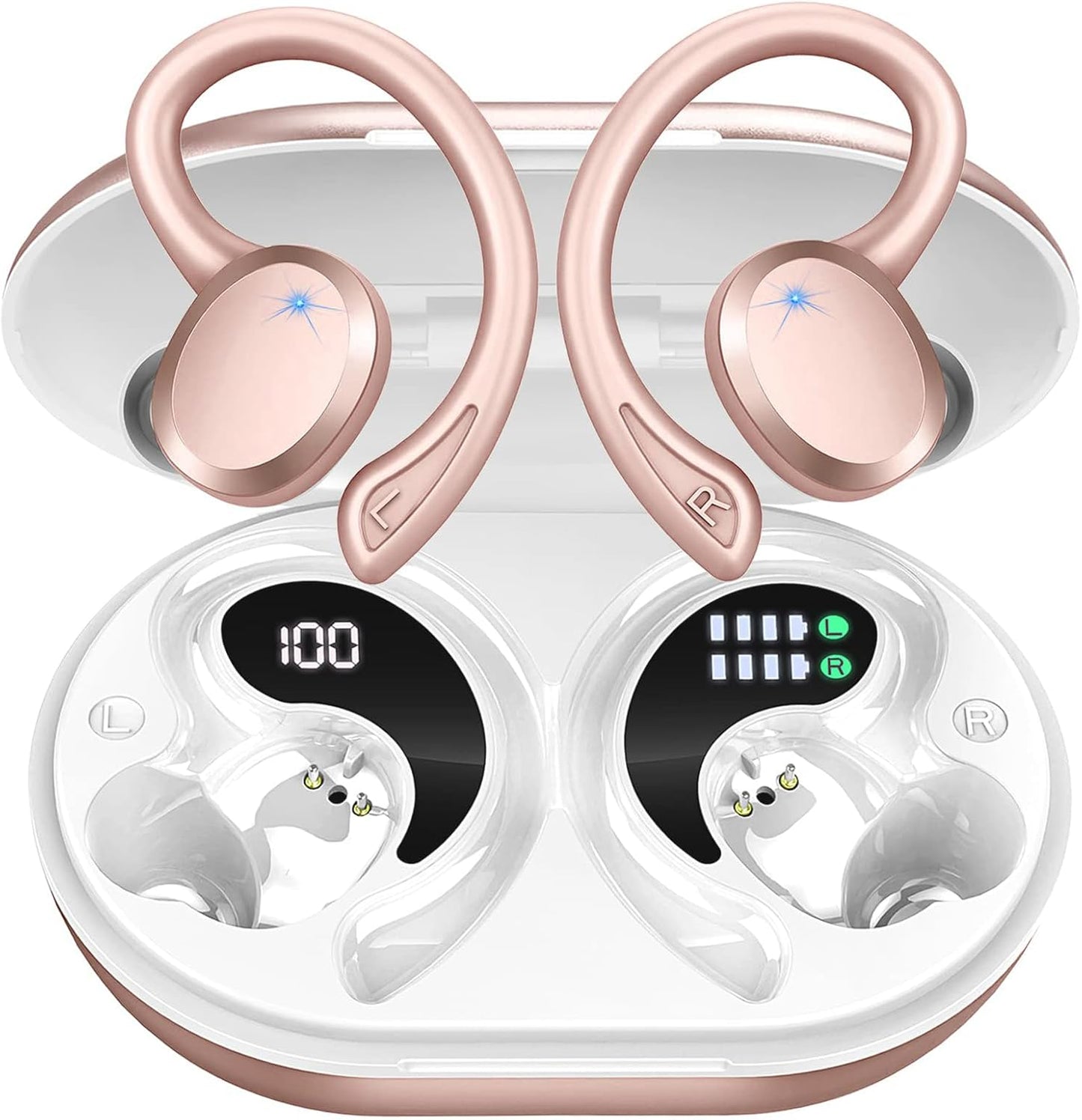 Rulefiss Wireless Earbuds: 48Hrs Bass Boosted Sound