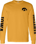 NCAA Double Sleeve Print Long Sleeve TShirt - Unisex Fit