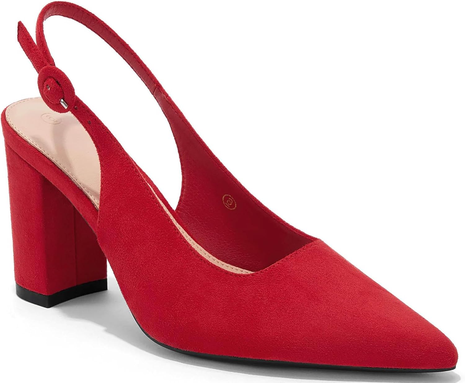 Women's Pointed Toe Block Heel Pumps for Work and Party Wear