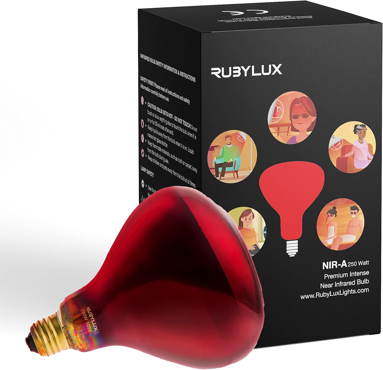 Boost Wellness with RubyLux NIR-A 250W Bulb