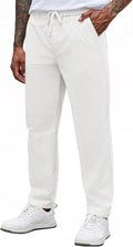 COOFANDY Mens Casual Pants with Elastic Waist and Pockets
