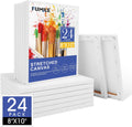 8x10 Canvas for Painting 24 Pack - Value Pack for Practice