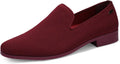 Men's Dress Loafers Slip On Shoes - Comfortable Tuxedo Style