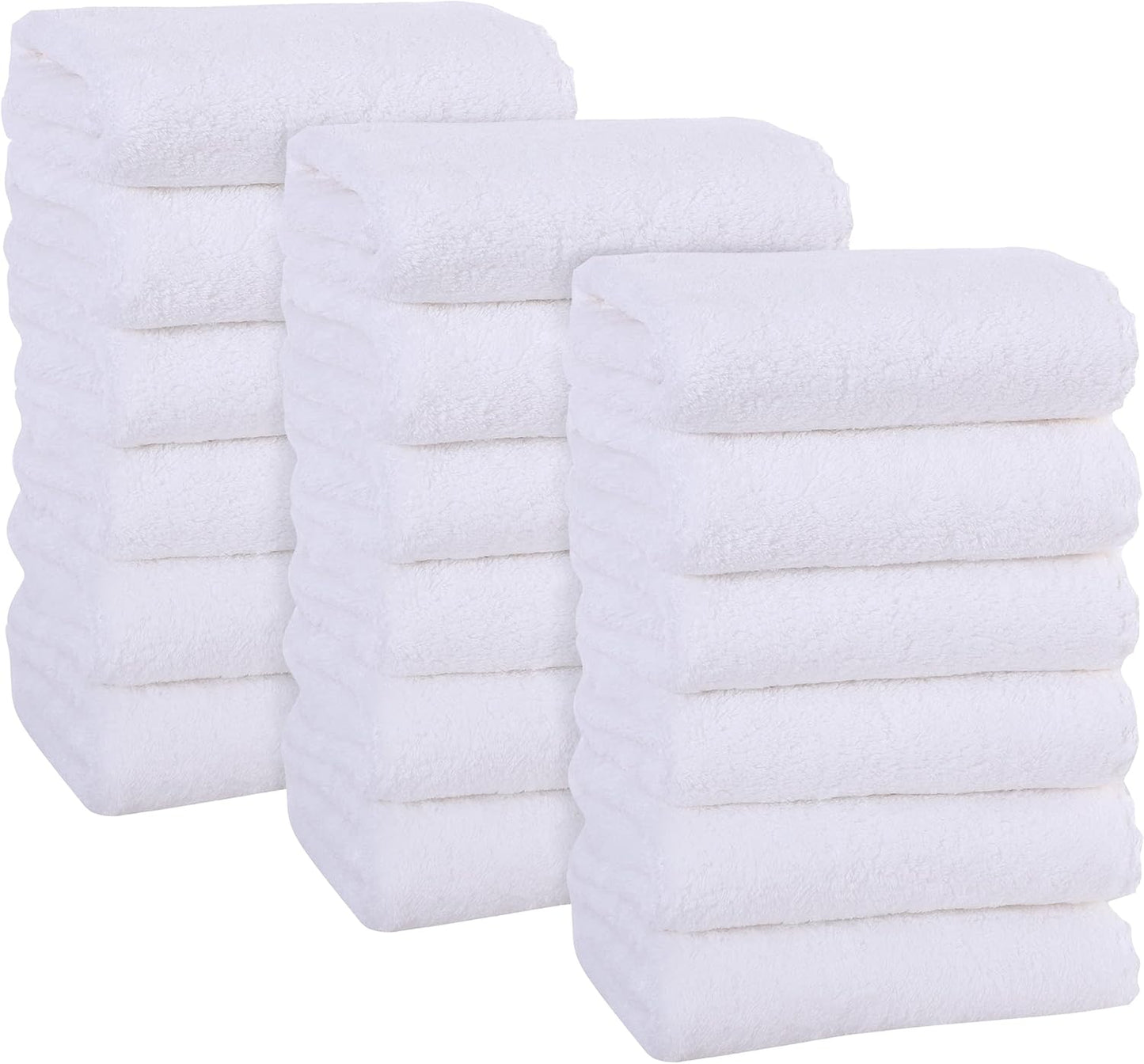 MOONQUEEN 18 Pack Premium Hand Towels - Quick Drying Microfiber