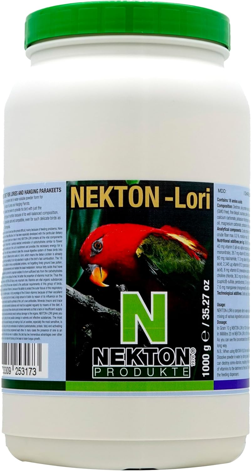 Nekton Lori Complete Lory Diet - High-Quality Food for Lories