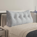 Triangular Headboard Pillow Wedge for Full Bed - Reading Support