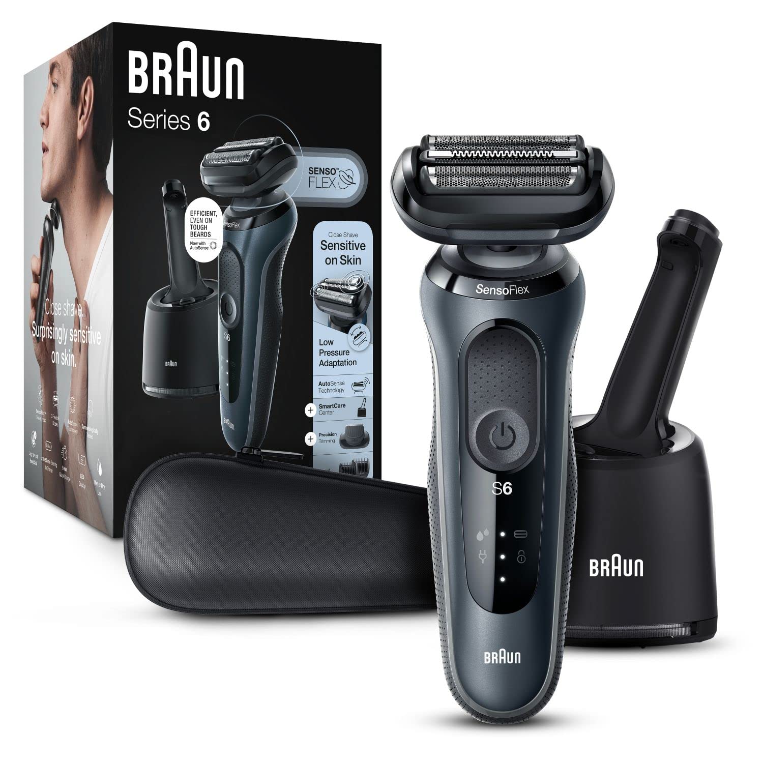 Braun Series 6 6075cc Electric Shaver for Ultimate Comfort