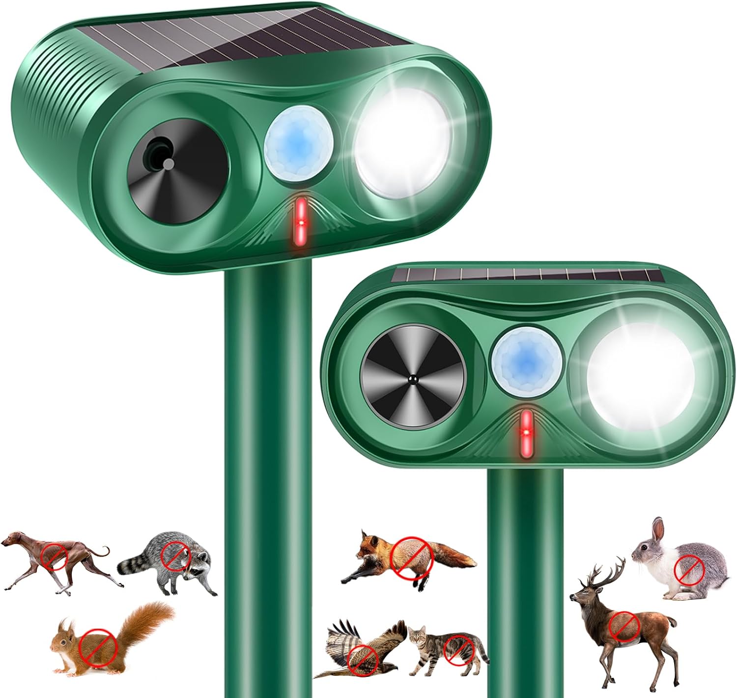 2025 Solar Ultrasonic Animal Repellent Devices for Outdoor Use
